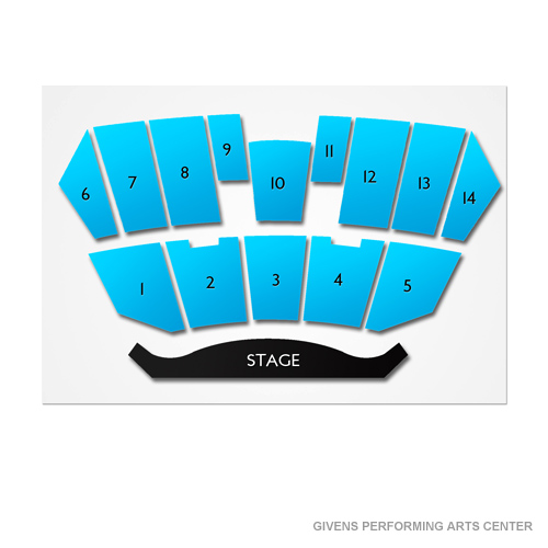 givens-performing-arts-center-seating-chart-vivid-seats