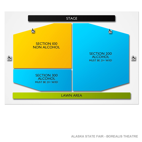 Alaska State Fair - Borealis Theatre Seating Chart | Vivid Seats