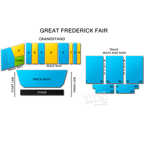 Frederick Fair Grandstand Seating Chart