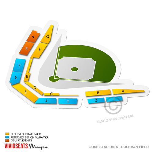 Goss Stadium at Coleman Field Seating Chart Vivid Seats