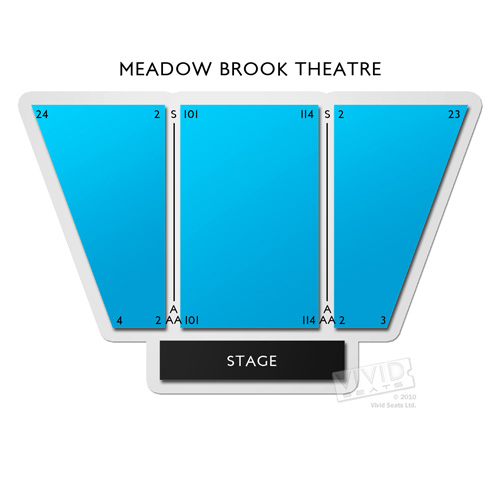 Meadowbrook Amphitheater Seating Chart