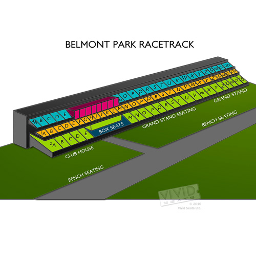Belmont Park Racetrack Tickets Belmont Park Racetrack Seating Chart