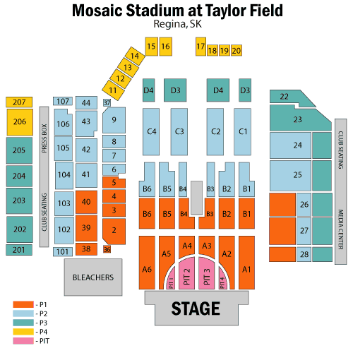 Mosaic Stadium at Taylor Field