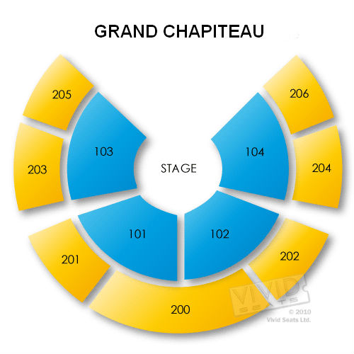 Grand Chapiteau at Taylor Street Bridge