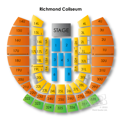 Richmond Coliseum Tickets Richmond Coliseum Information Richmond