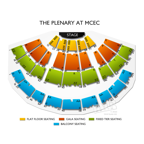 The Plenary at MCEC Seating Chart Vivid Seats
