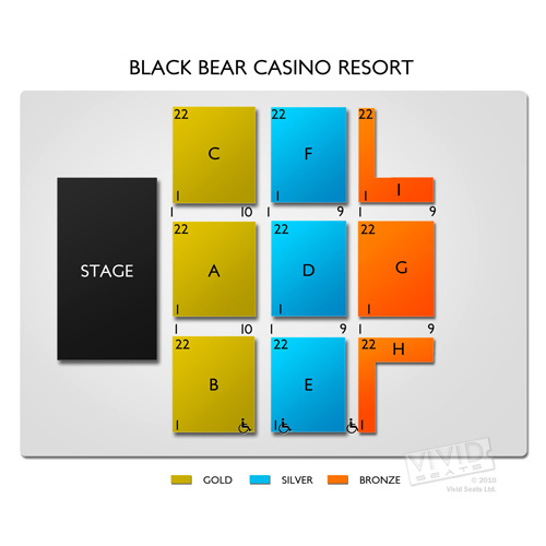 Black Bear Casino Resort Seating Chart | Vivid Seats