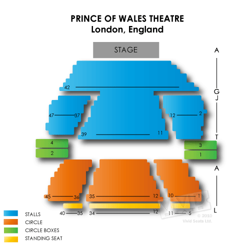Prince Of Wales Theatre Seating Chart Toronto