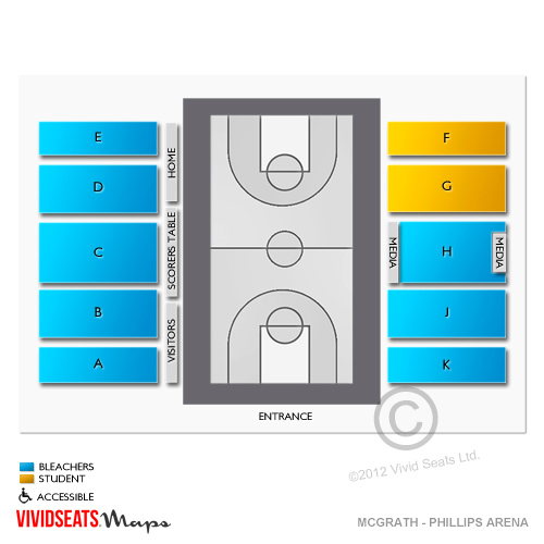 McGrathPhilips Arena Seating Chart Vivid Seats