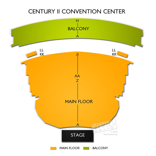 Century II Convention Center Seating Chart Vivid Seats