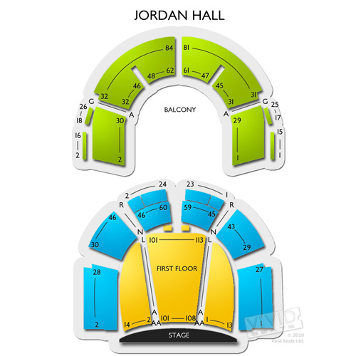 Nec Jordan Hall Seating Chart