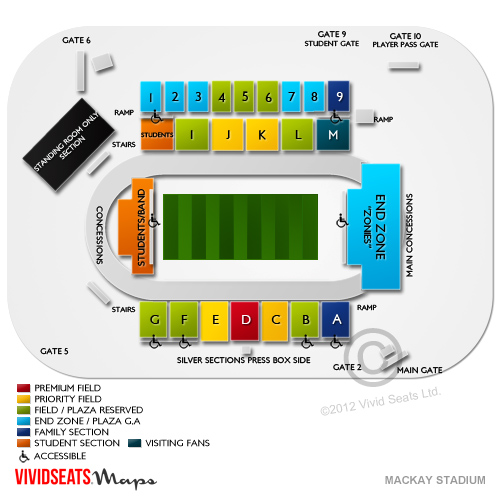 Mackay Stadium Tickets Mackay Stadium Information Mackay Stadium