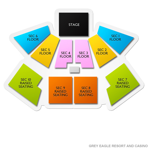 soaring eagle casino seating chart outdoor