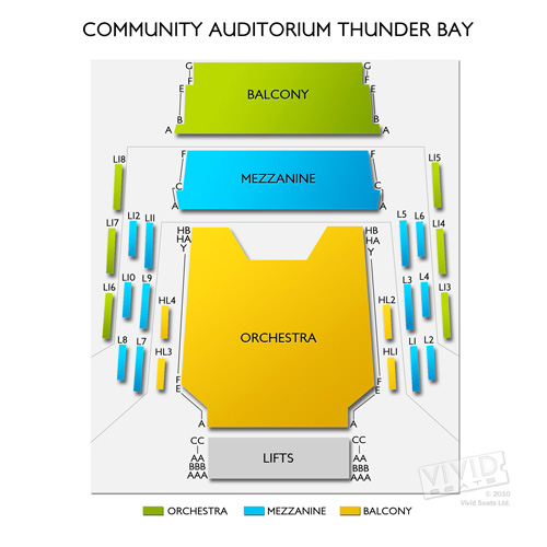 Thunder Valley Amphitheatre Seating Chart