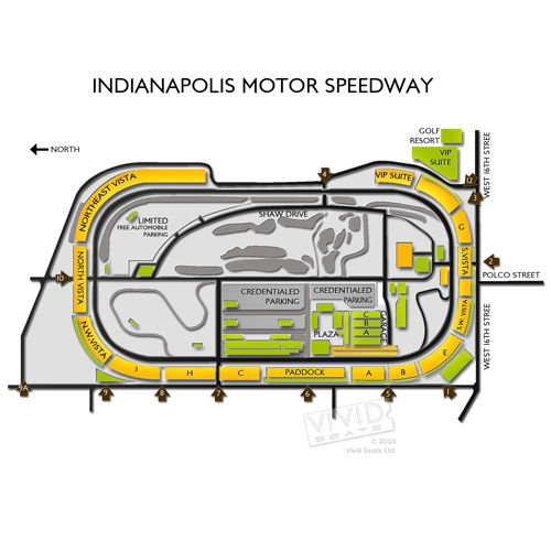 Indianapolis Motor Speedway Tickets Ims Seating Chart Vivid Seats