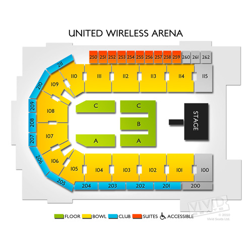 united wireless arena