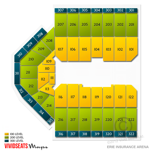 Erie Insurance Seating Chart