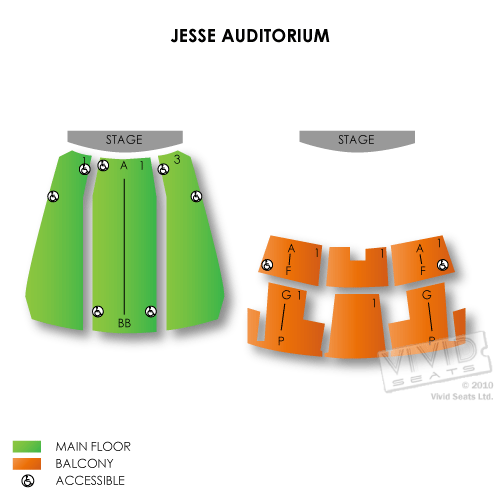 Jesse Auditorium Tickets Jesse Auditorium Information Jesse