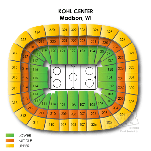 Kohl Center Tickets Kohl Center Information Kohl Center Seating Chart
