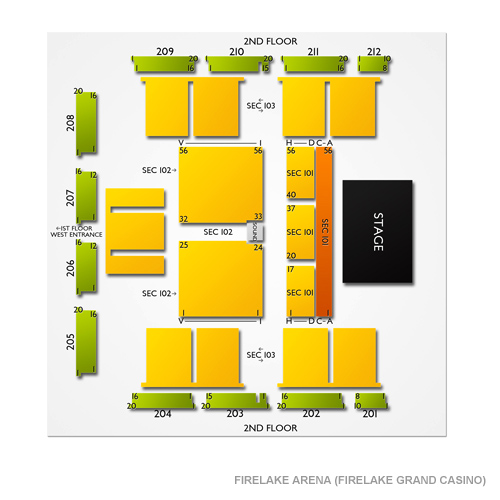 FireLake Arena Seating Chart Vivid Seats