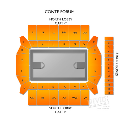 Conte Forum Seating Chart Vivid Seats