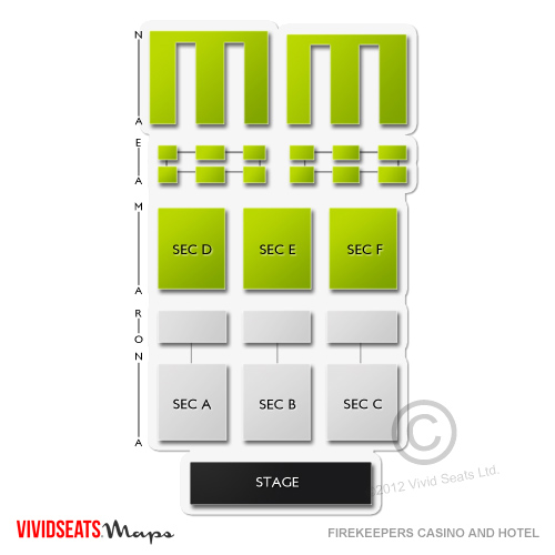 Firekeepers Event Center Seating Chart