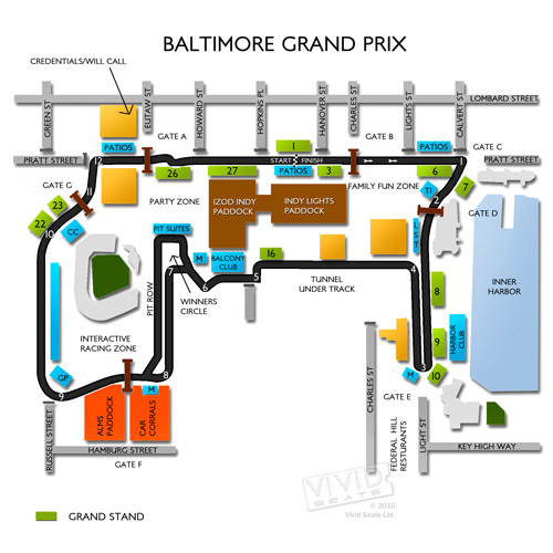 Baltimore Grand Prix Course