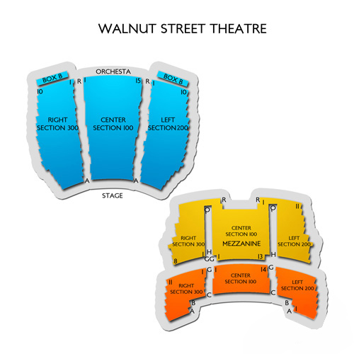 Walnut Street Theatre Seating Chart Vivid Seats