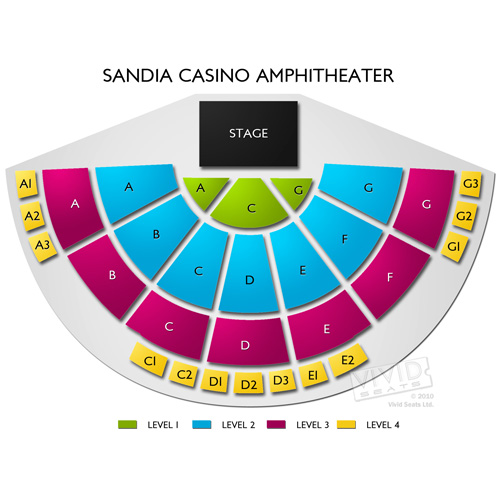 Isleta Casino Concert Seating Chart