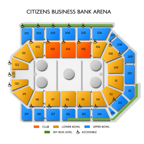 citizens bank arena seating