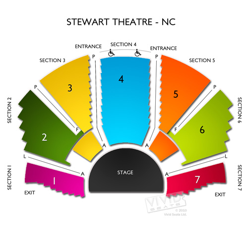 Nc Theatre Seating Chart