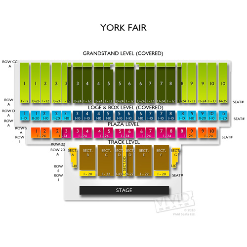 York Fair Tickets York Fair Information York Fair Seating Chart