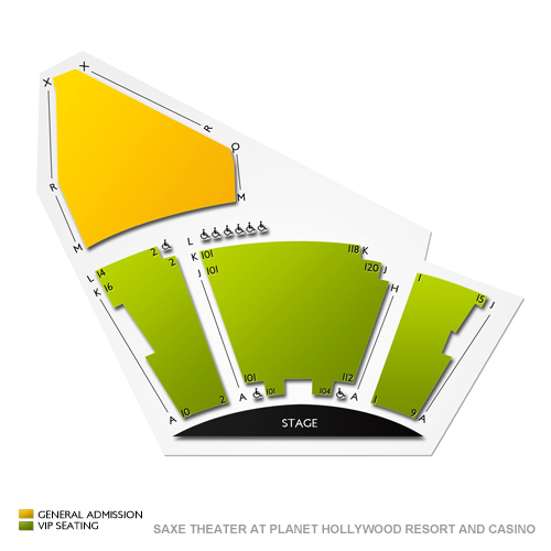 Hollywood casino event center seating chart