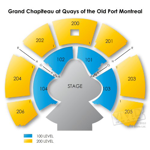 Grand Chapiteau at Quays of the Old Port Montreal