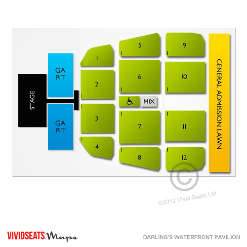 Bangor Waterfront Pavilion Seating Chart