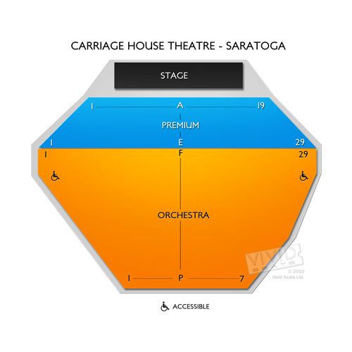 Carriage House Theatre Saratoga Seating Chart Vivid Seats