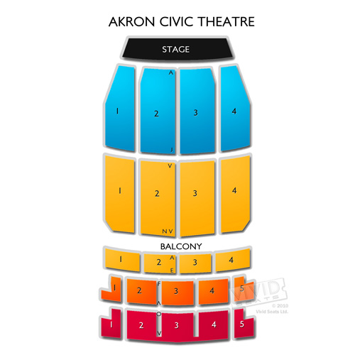 Akron Civic Center Seating Chart