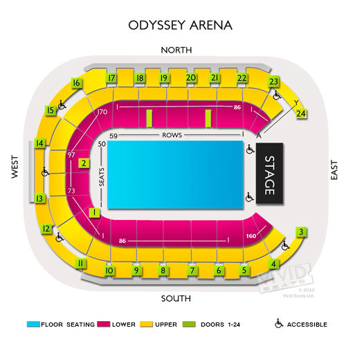 SSE Arena Belfast Seating Chart | Vivid Seats