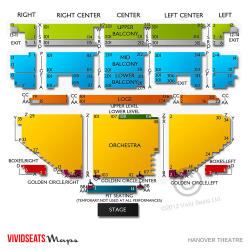 Royale Boston Concert Seating Chart