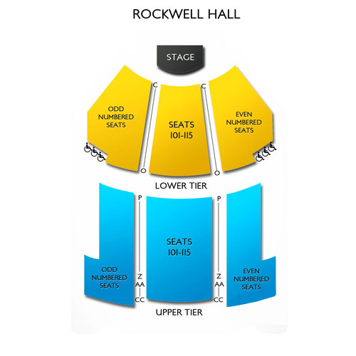 Rockwell Hall Seating Chart Vivid Seats