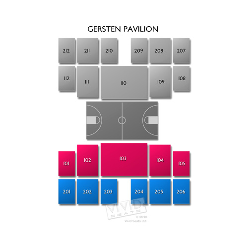 Gersten Pavilion Seating Chart Vivid Seats