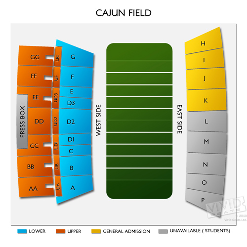 U. SW LA-Cajun Field
