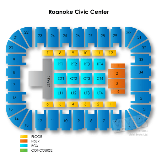 Berglund Center Tickets Berglund Center Seating Chart Vivid Seats