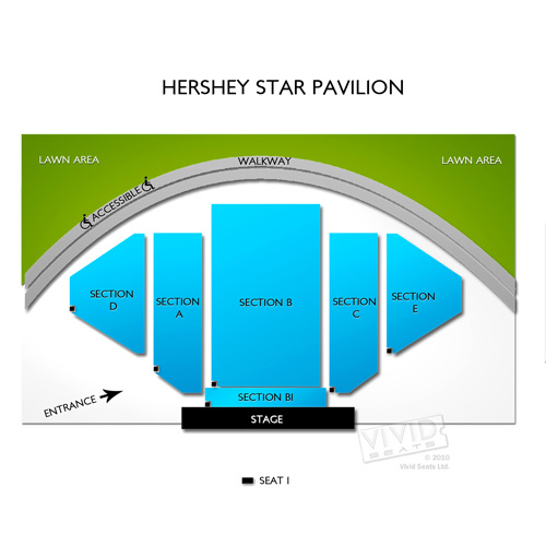 Hershey Star Pavilion Seating Chart | Vivid Seats