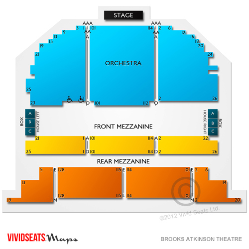 Stanley Theater Seating Chart