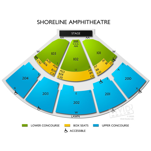 Shoreline Amphitheatre Tickets | Vivid Seats