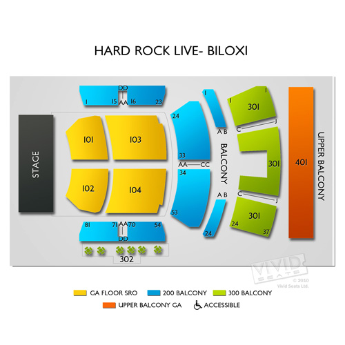 Hard Rock Live Biloxi Tickets Hard Rock Live Biloxi Information