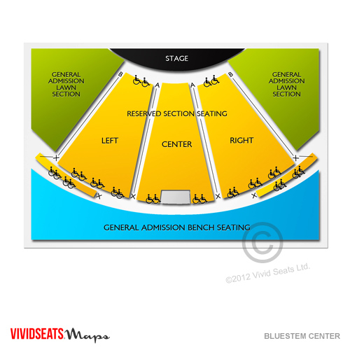 Bluestem Center for the Arts Seating Chart Vivid Seats