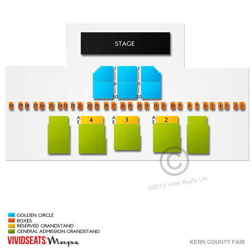 Kern County Fair Seating Chart Vivid Seats