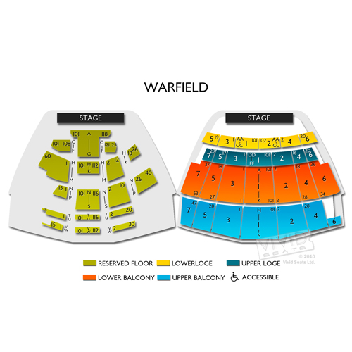 Warfield Seating Chart